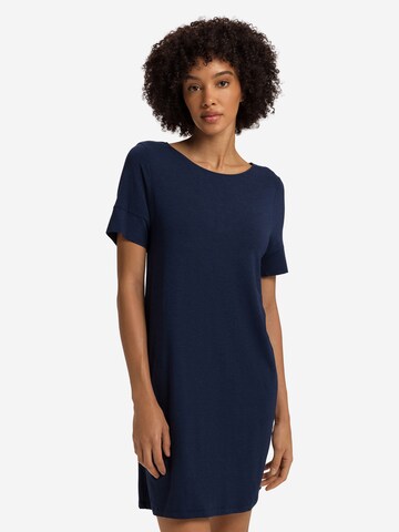 Hanro Nightgown 'Natural Elegance' in Blue