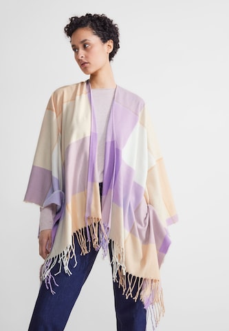STREET ONE Cape 'Karo Sommer' in Purple: front