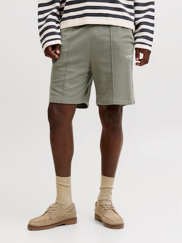 JACK & JONES Loose fit Pants 'JPSTKANE SOHO' in Green: front