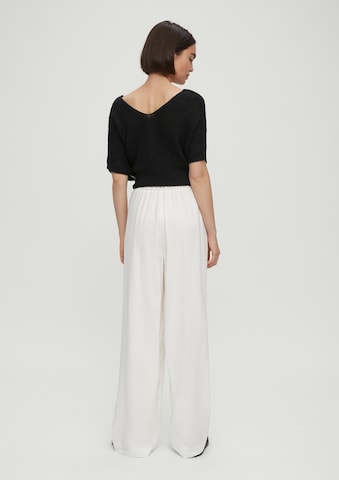 Regular Pantalon s.Oliver BLACK LABEL en blanc