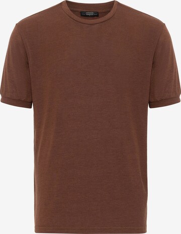 T-Shirt Antioch en marron : devant