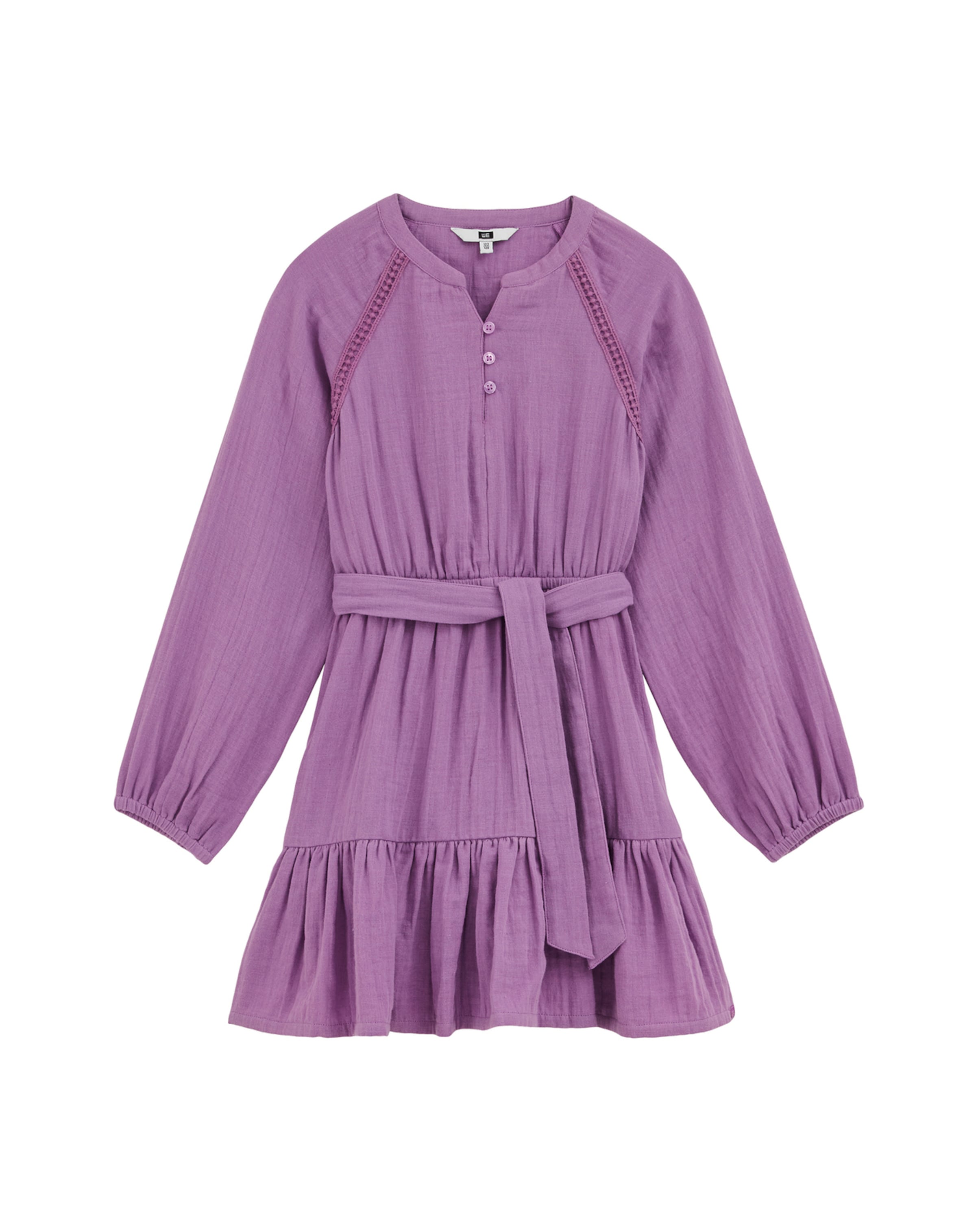 WE Fashion Kleid in Lila: Vorderseite