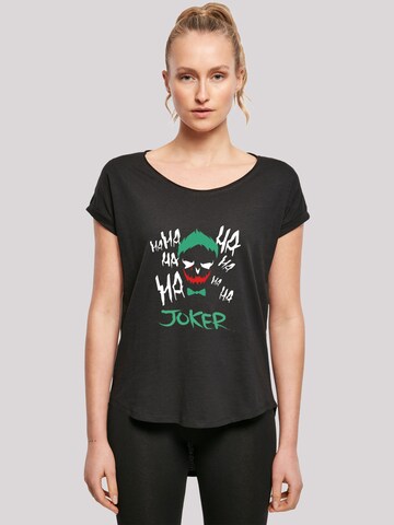 T-shirt 'Suicide Squad Joker' F4NT4STIC en noir : devant