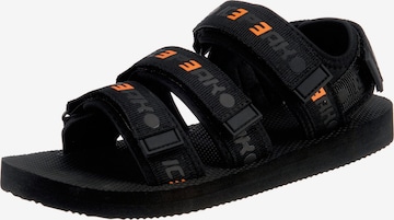 ICEPEAK Sandals in Black: front