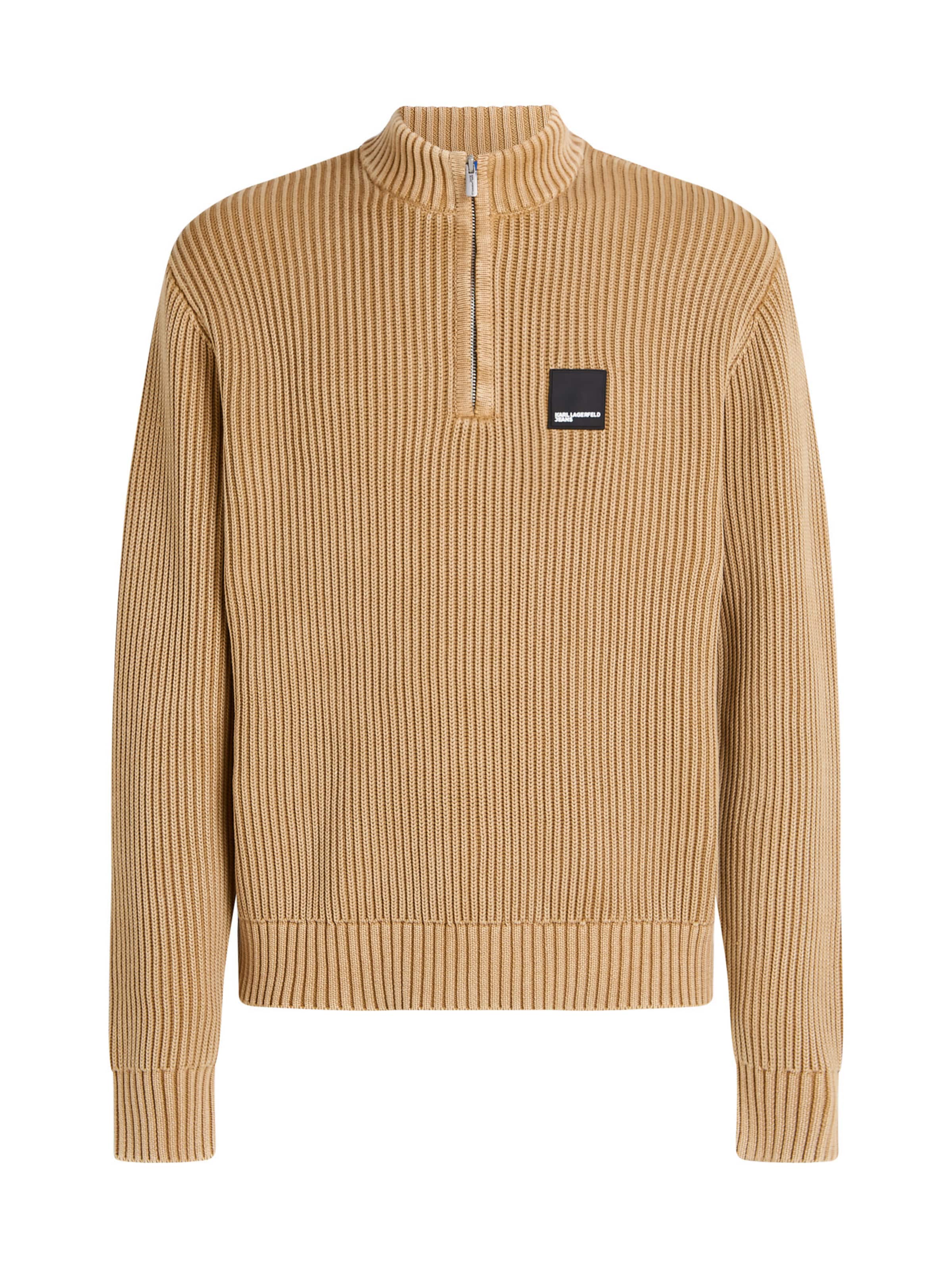 KARL LAGERFELD JEANS Svetr – hnědá: přední strana