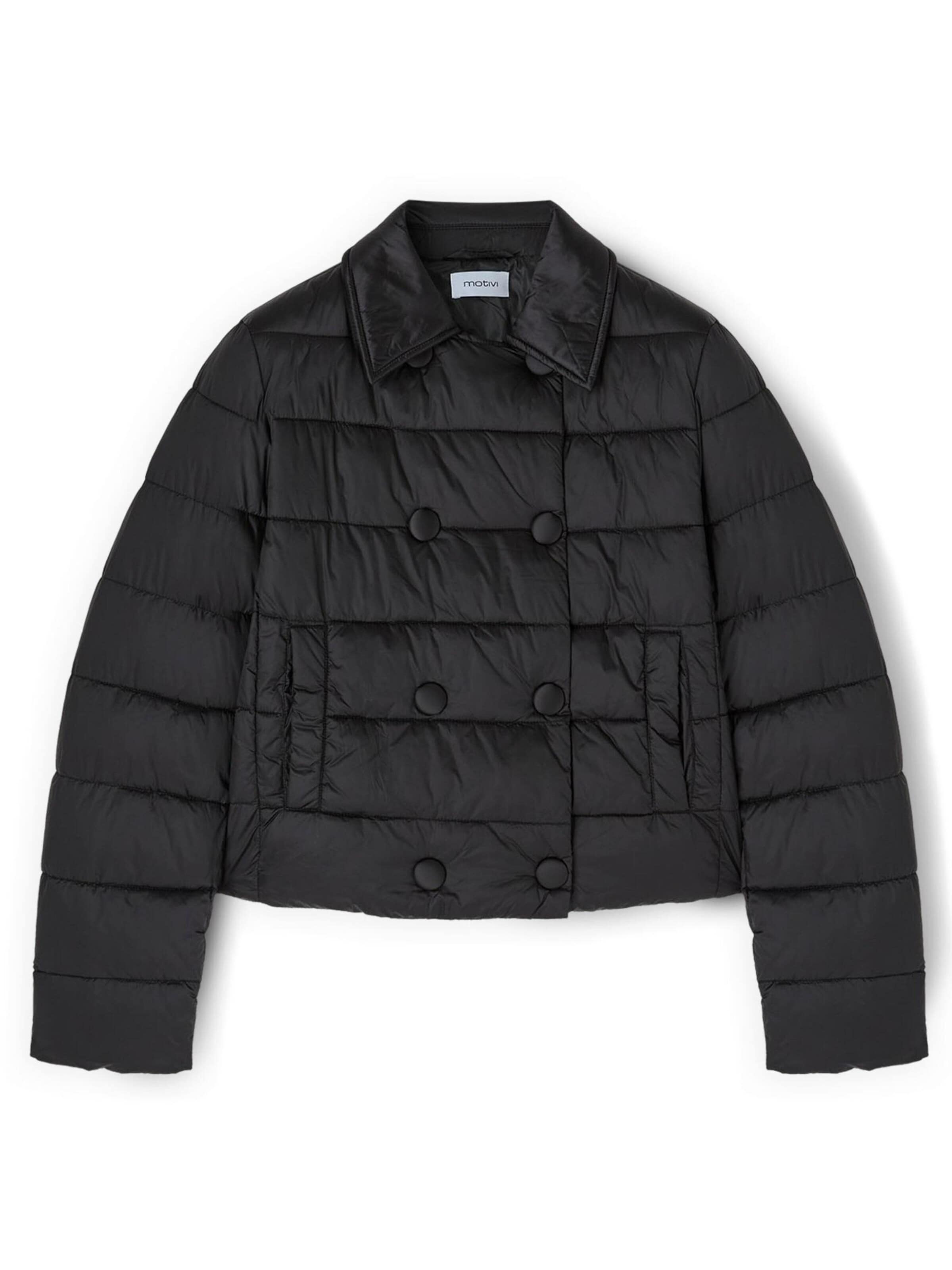 Veste d’hiver MOTIVI en noir : devant