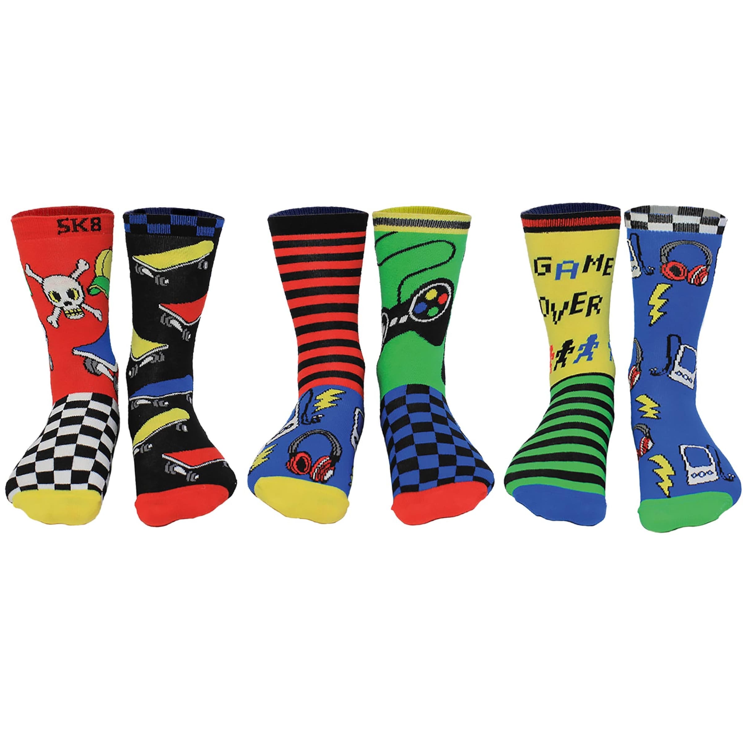 United Odd Socks Socken in Blau: Vorderseite