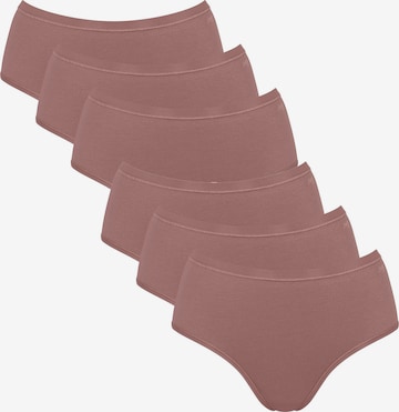 Slip 'GO Daily' SLOGGI en marron : devant