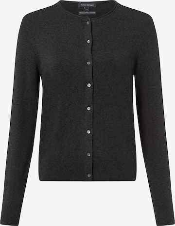 Franco Callegari Strickjacke in Schwarz: Vorderseite