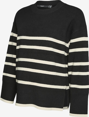 Vero Moda Maternity Trui 'VMMSaba' in Zwart: voorkant