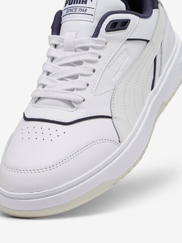 Baskets basses 'Doublecourt' PUMA en blanc