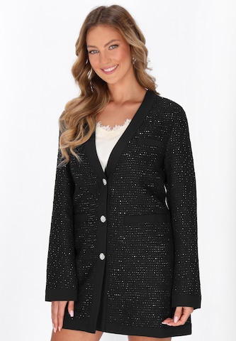faina - Blazer em preto: frente
