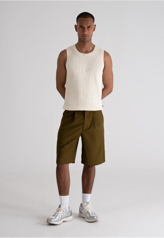 Prohibited Knitted Top in White