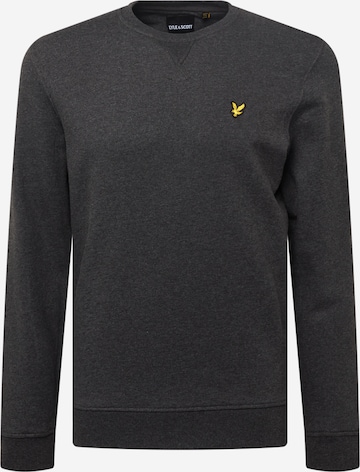 Lyle & Scott Sweatshirt in Grijs: voorkant