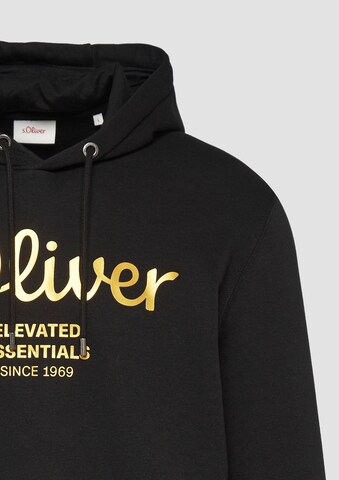 Sweat-shirt s.Oliver en noir