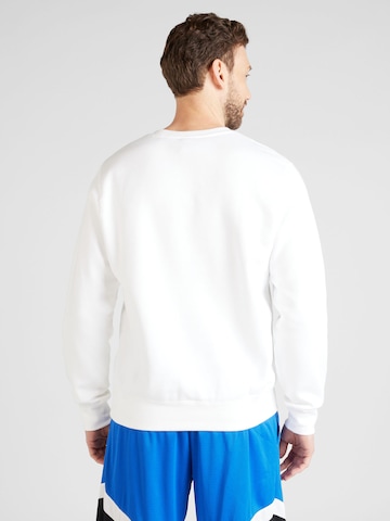 Nike Sportswear Μπλούζα φούτερ 'CLUB BB ARCH GX' σε λευκό