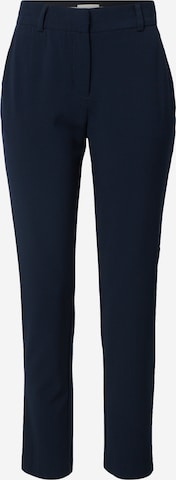 Soft Rebels Regular Pleated Pants 'SRVilja' in Blue: front