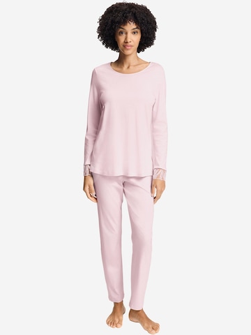 Hanro Pyjama 'Rosaria' in Roze