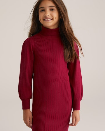 WE Fashion Платье в Красный: спереди