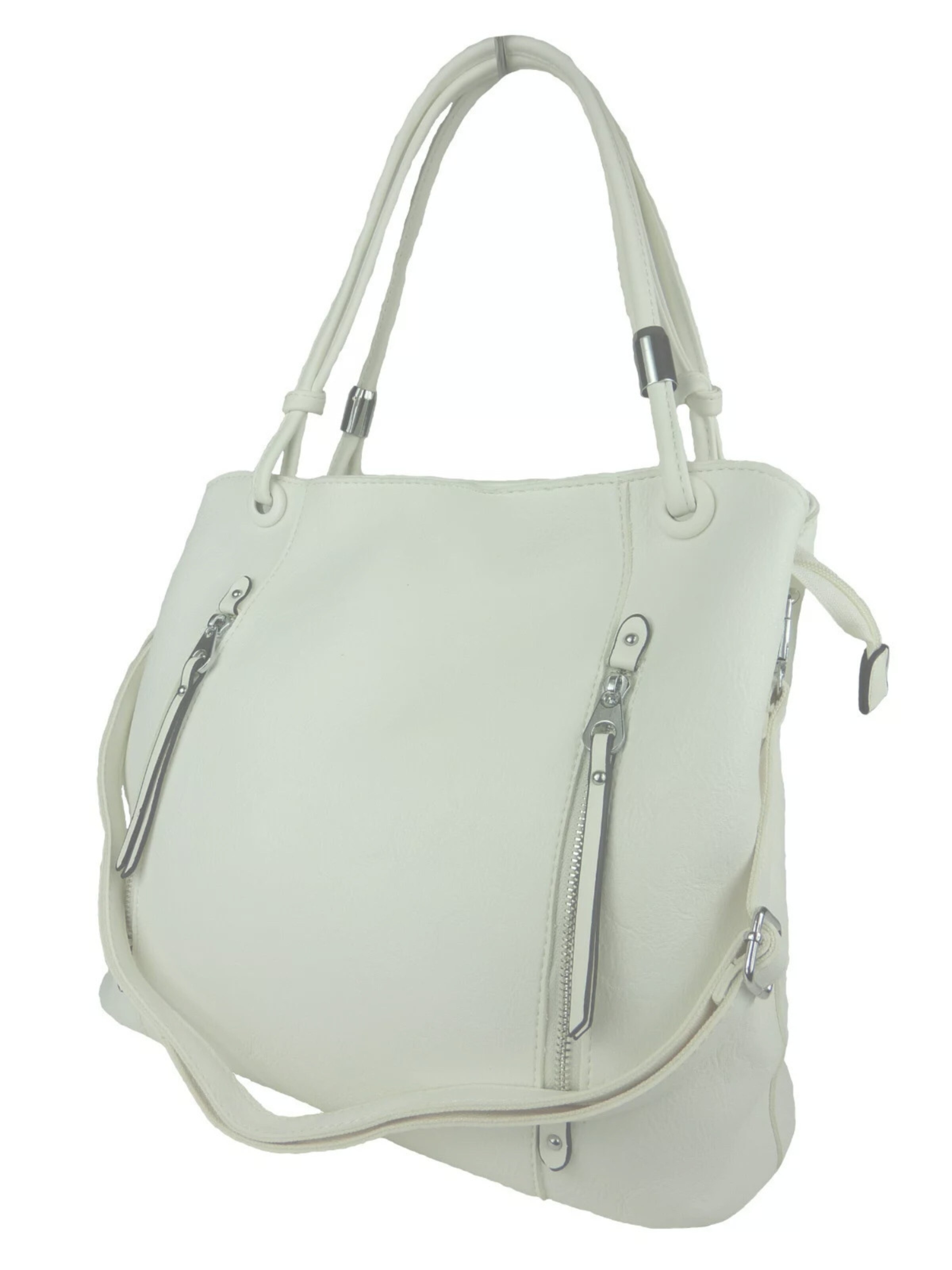 Kumixi Handbag in White: front