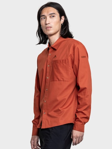 Schöffel Comfort fit Overhemd 'Chanduy' in Rood
