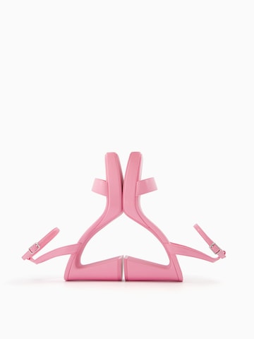 Bershka Sandal i rosa