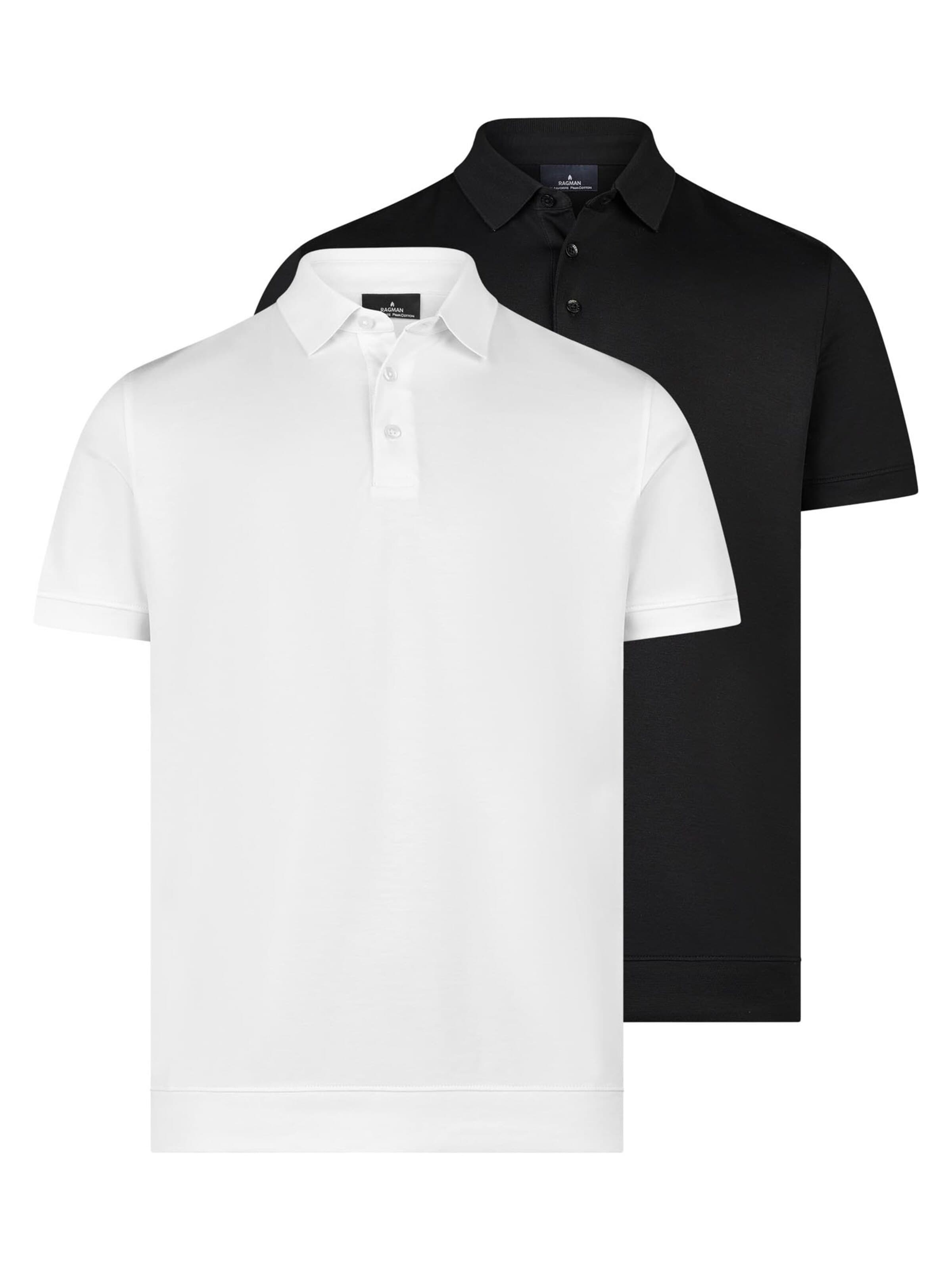 Ragman Shirt 'Basic'‌‌‌‌‌‌‌‌‌ in Mischfarben: Vorderseite
