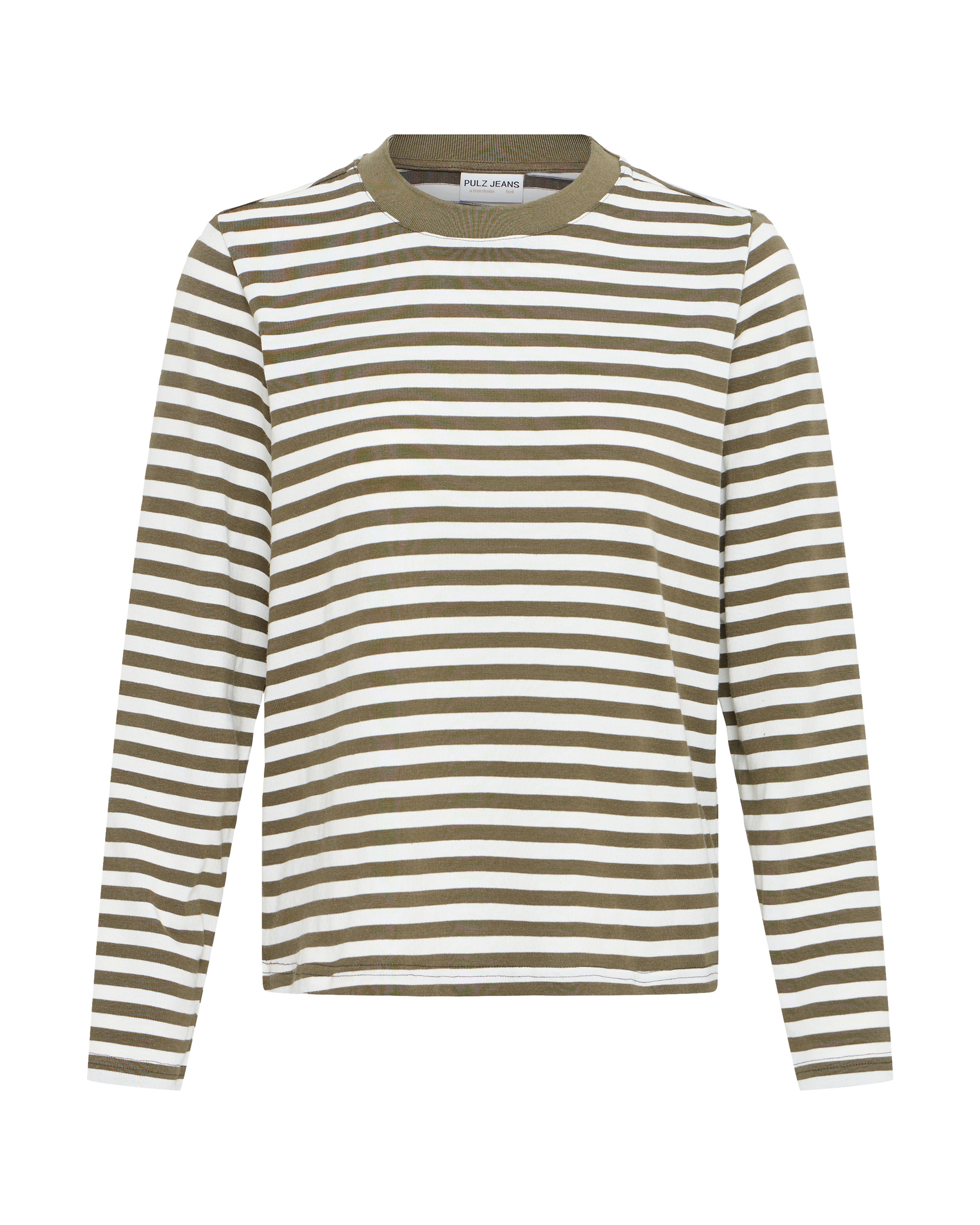 Pulz Shirt 'ARLO' in Groen: voorkant