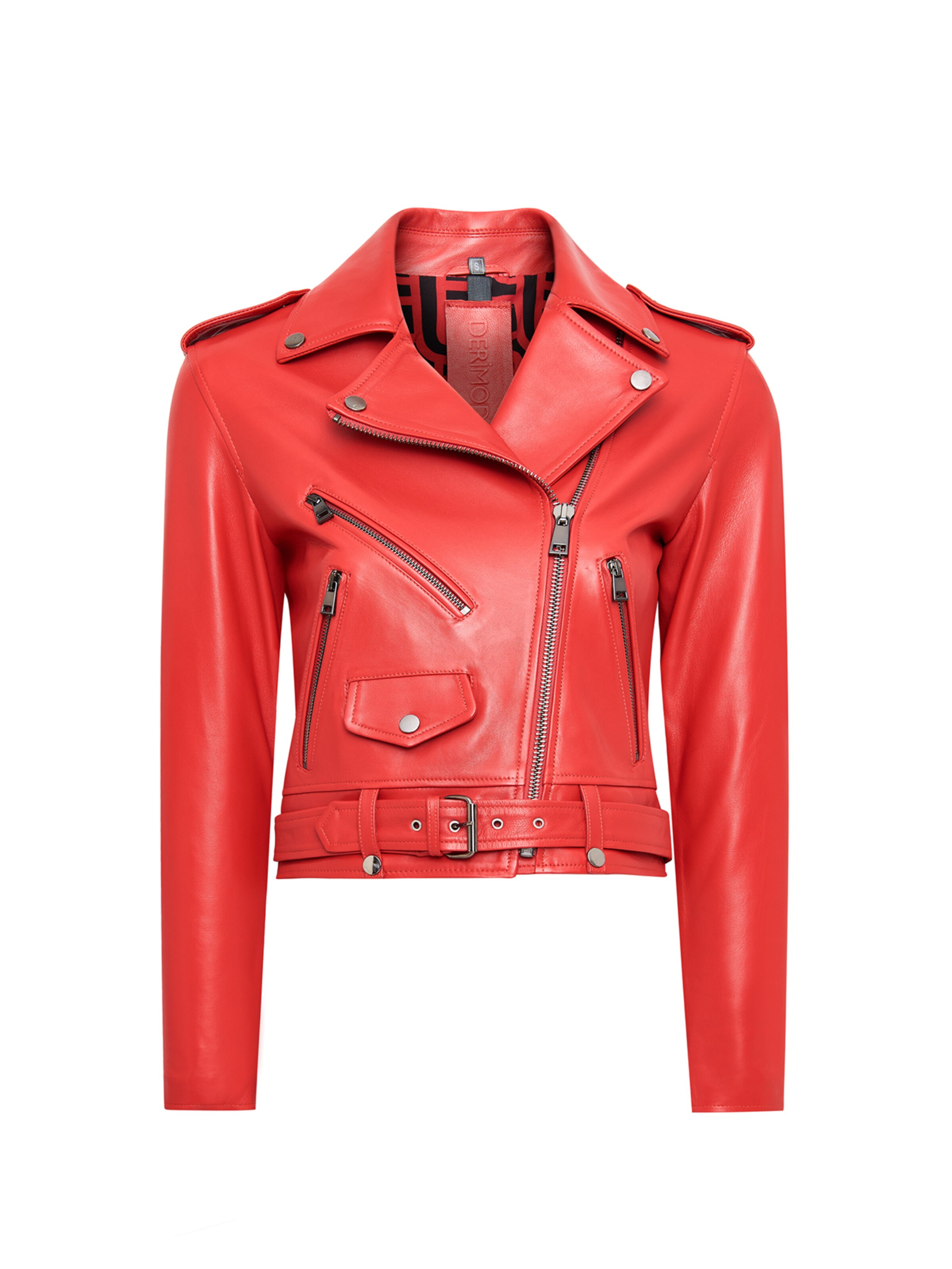 Derimod Between-season jacket in Red: front