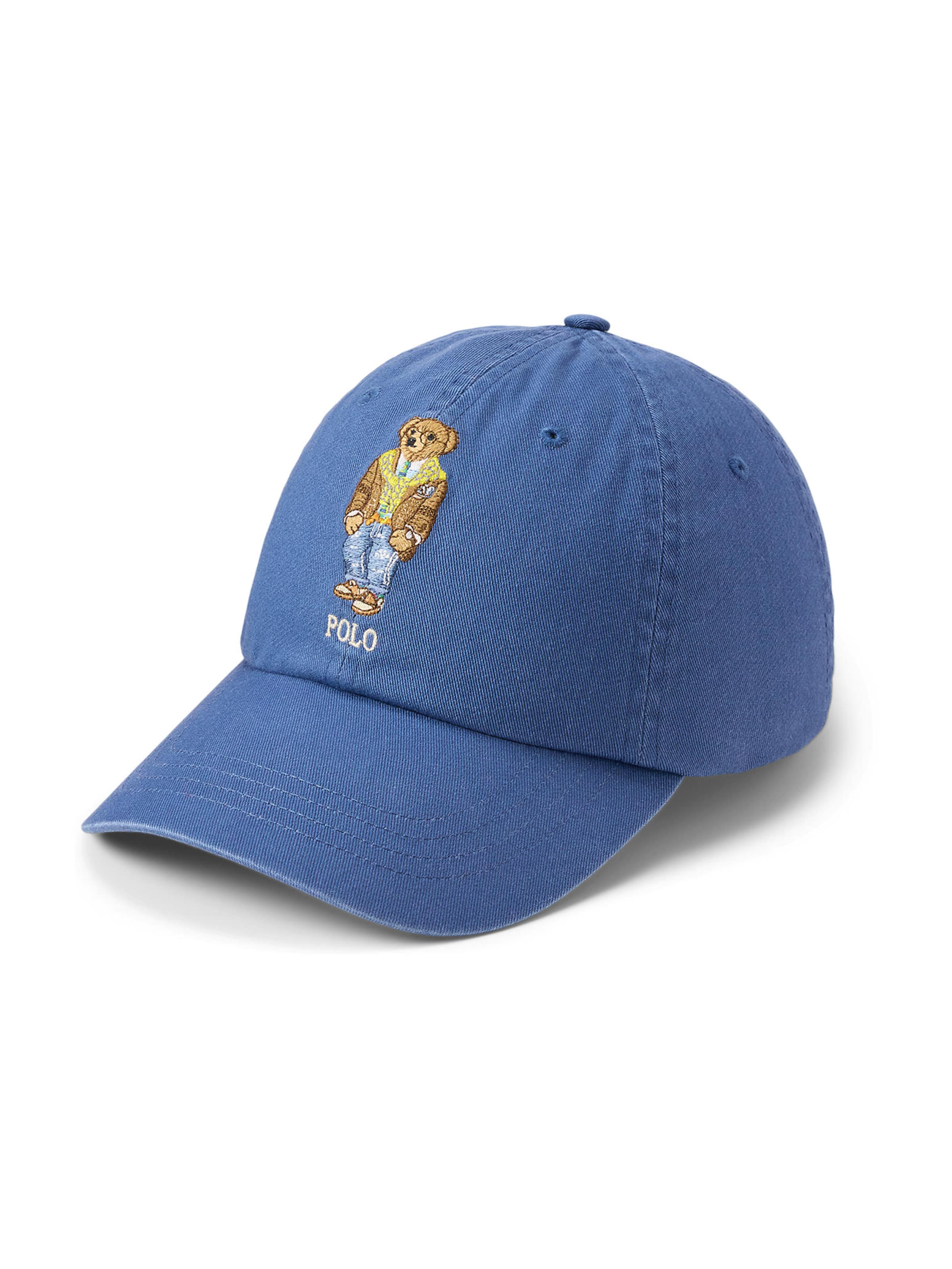 Cappello da baseball di Polo Ralph Lauren in blu: frontale