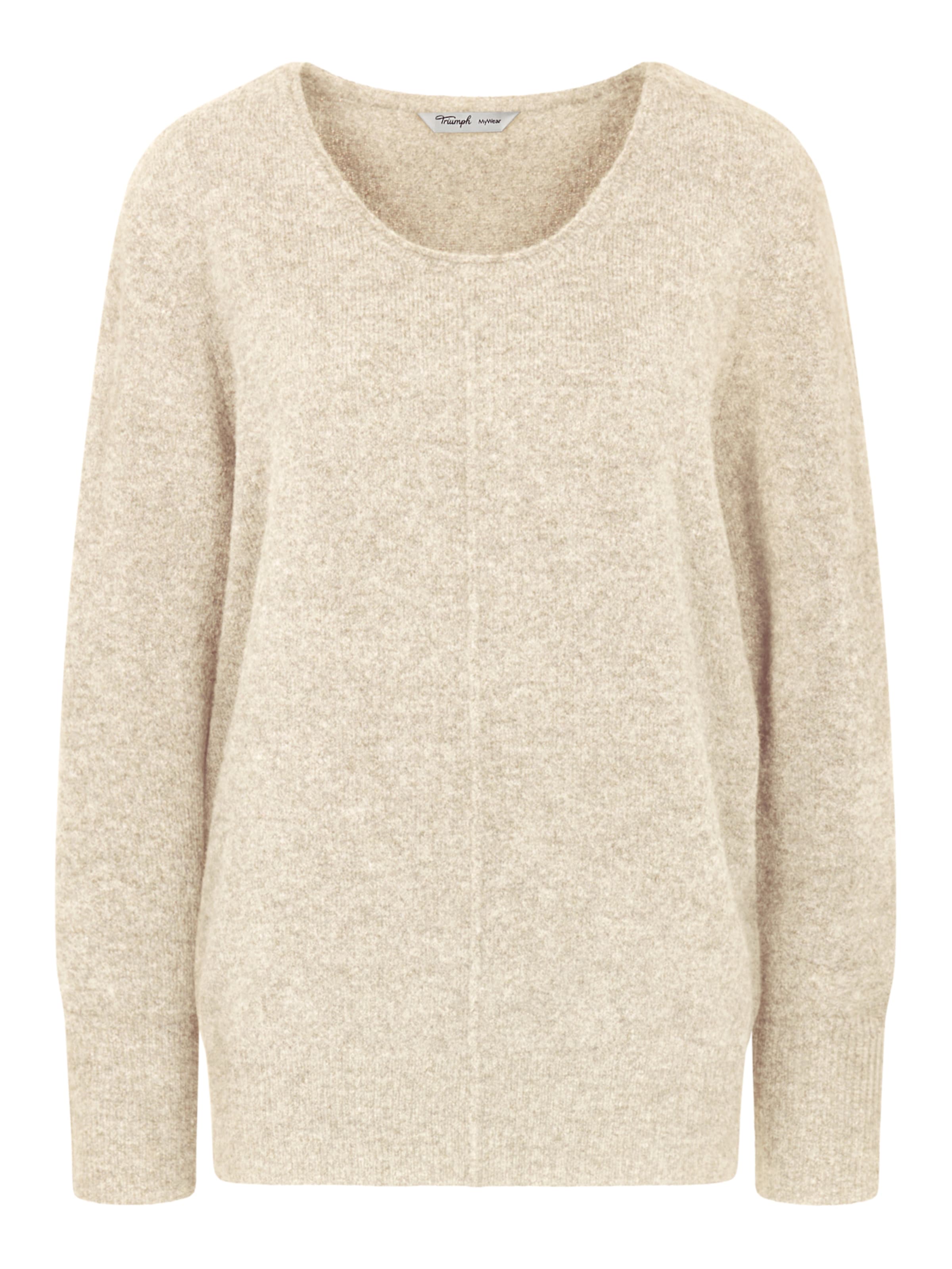 TRIUMPH Sweatshirt ' Amourette Cozy ' in Beige: front