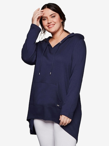 SHEEGO Sweatshirt in Blau: predná strana