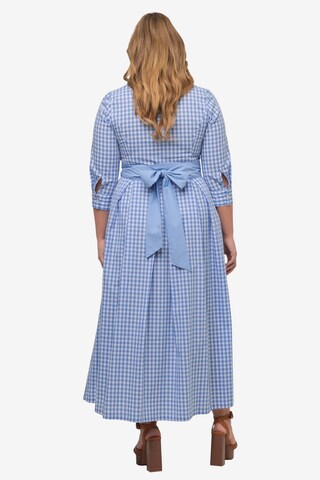 Ulla Popken Shirt Dress in Blue