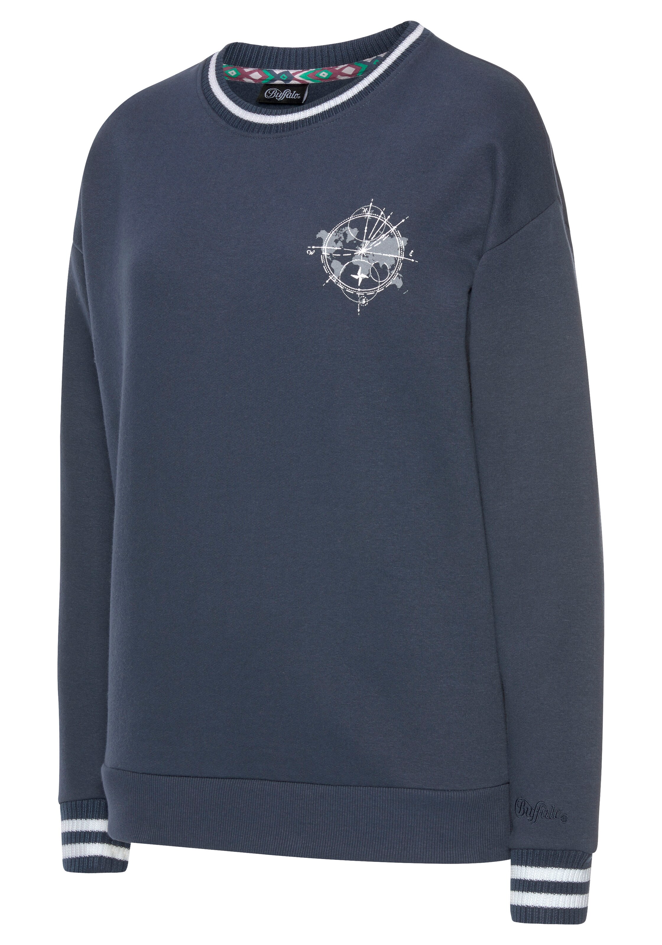 BUFFALO Sweatshirt in Blau