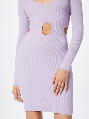 Tally Weijl Knitted dress in Purple