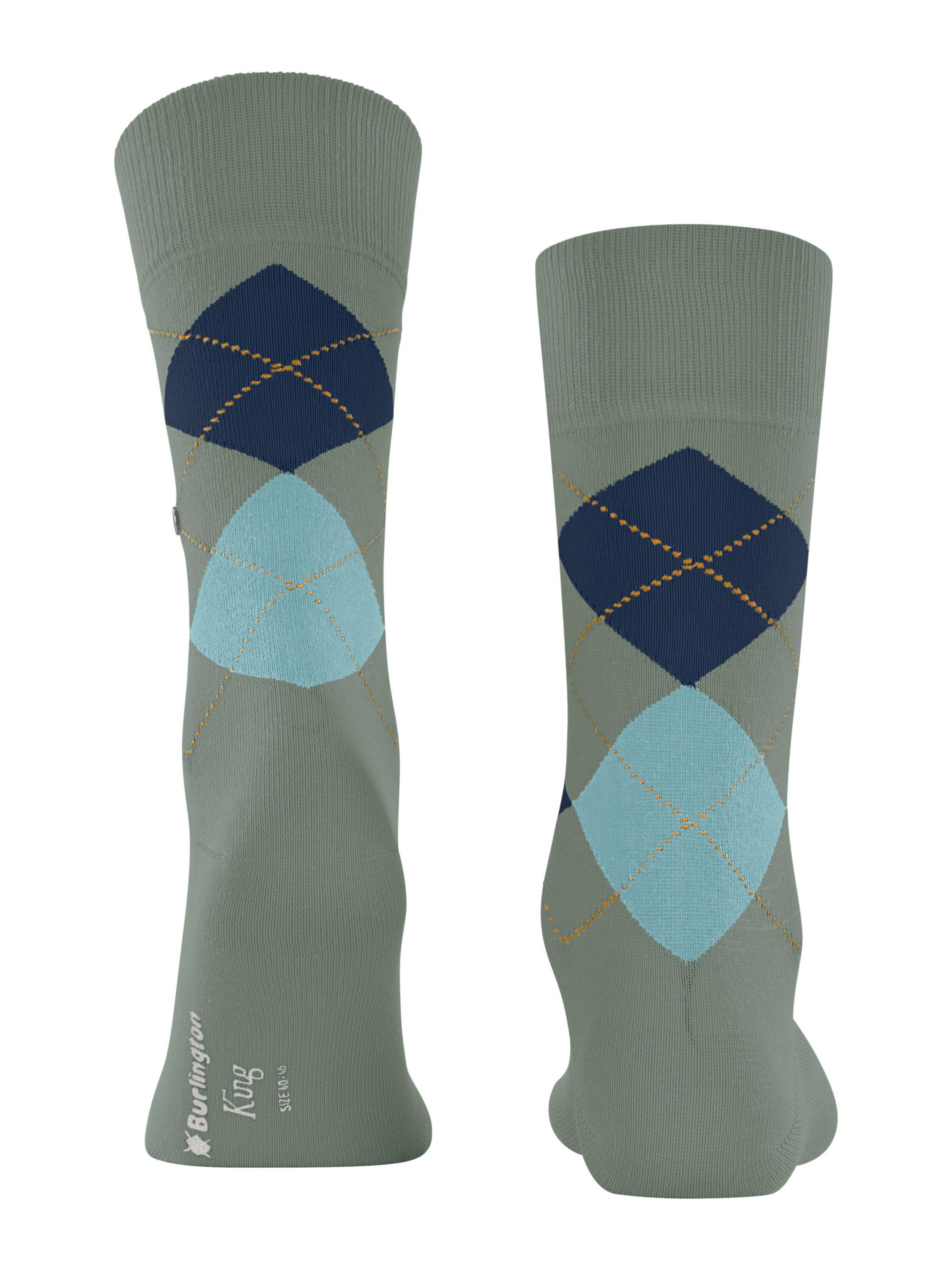 BURLINGTON Socks 'King' in Green