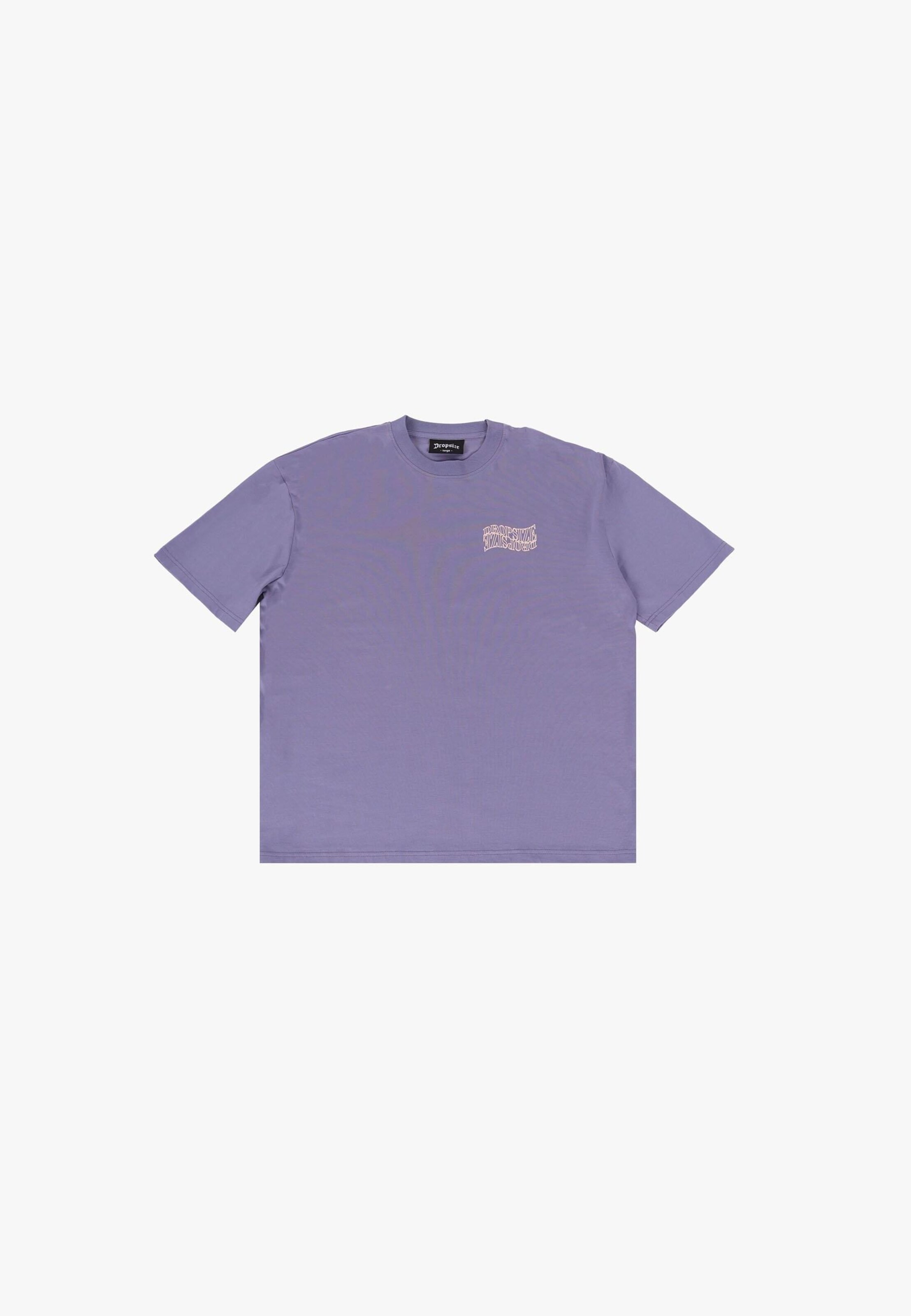 T-Shirt Dropsize en violet : devant