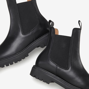 Chelsea Boots Elbsand en noir