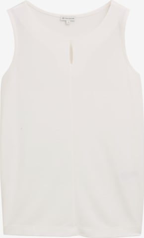 TOM TAILOR Topp i vit: framsida