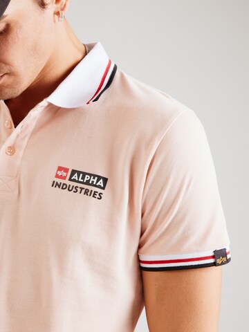T-Shirt ALPHA INDUSTRIES en orange
