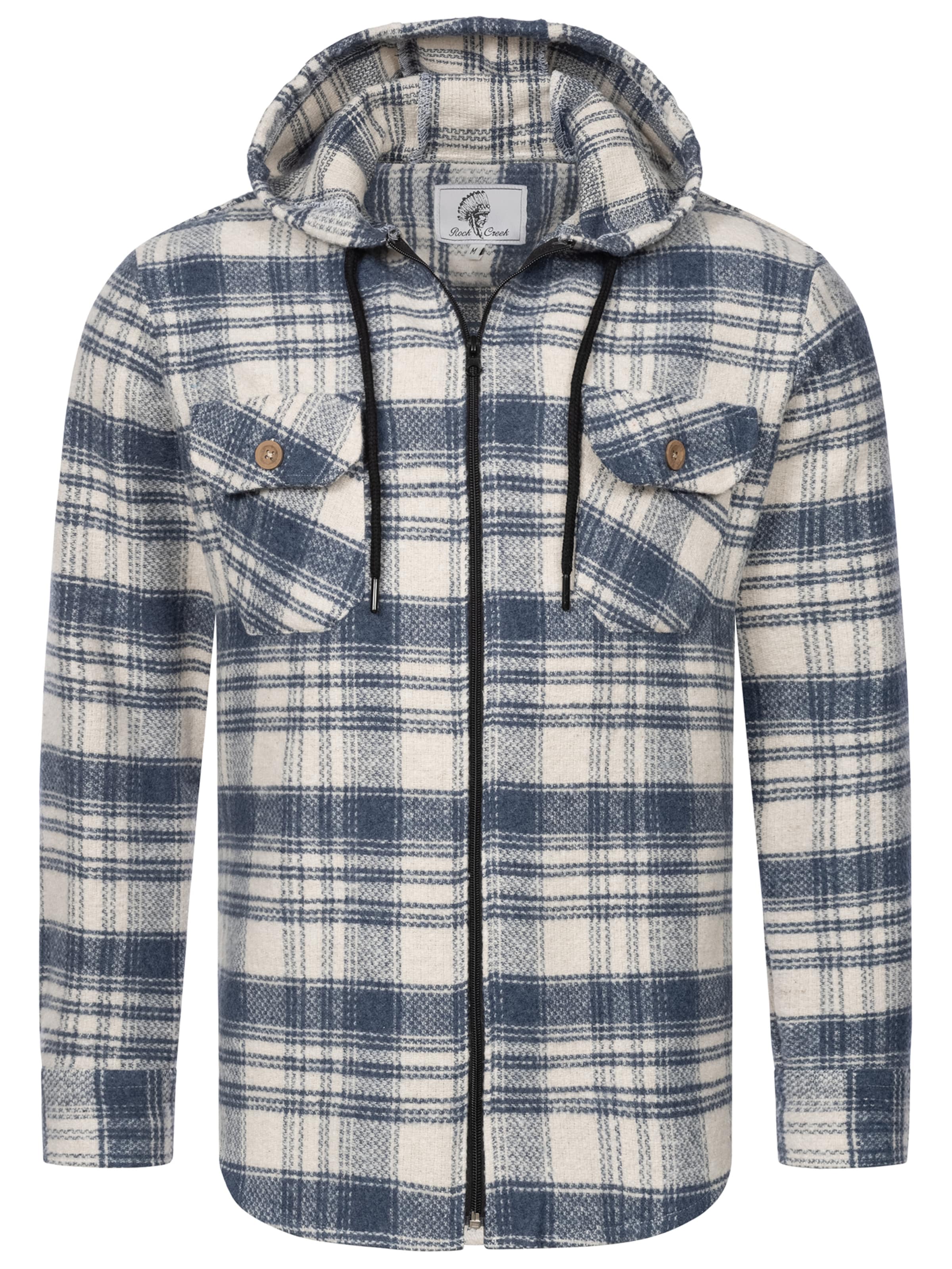 Rock Creek Übergangsjacke in Blau: Vorderseite