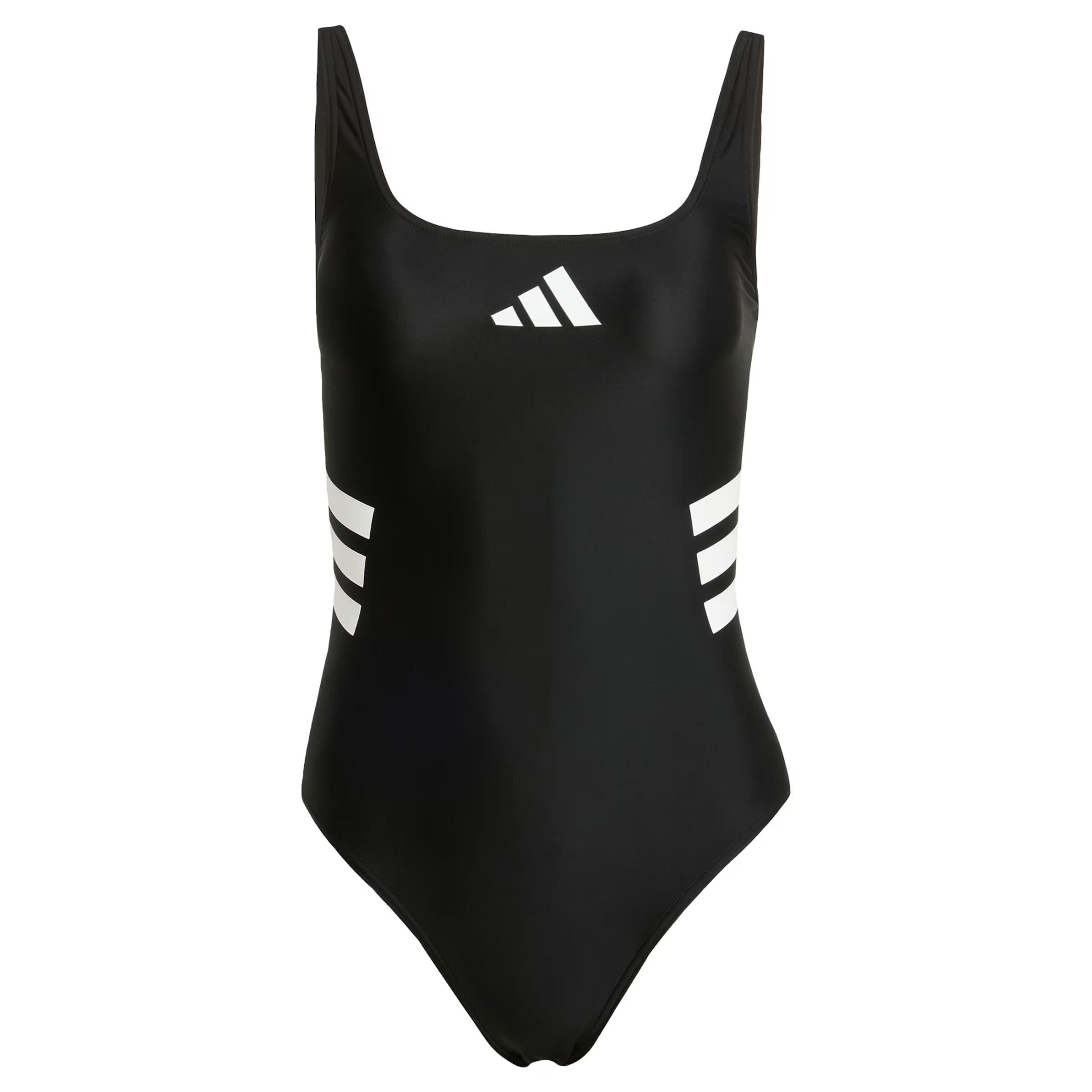 ADIDAS PERFORMANCE Sportbadpak '3-Stripes U-back' in de kleur Zwart, Productweergave