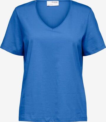 SELECTED FEMME Shirt in Blau: predná strana