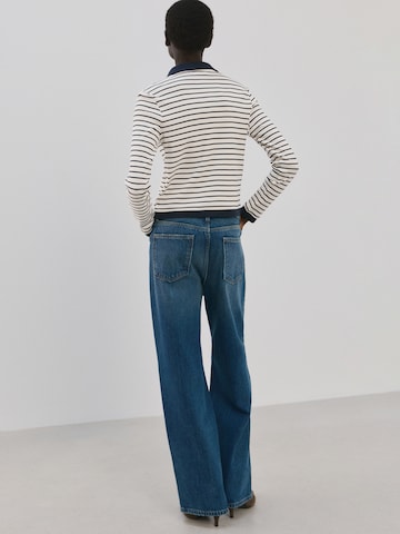 MANGO Knit cardigan 'PORTO' in Blue