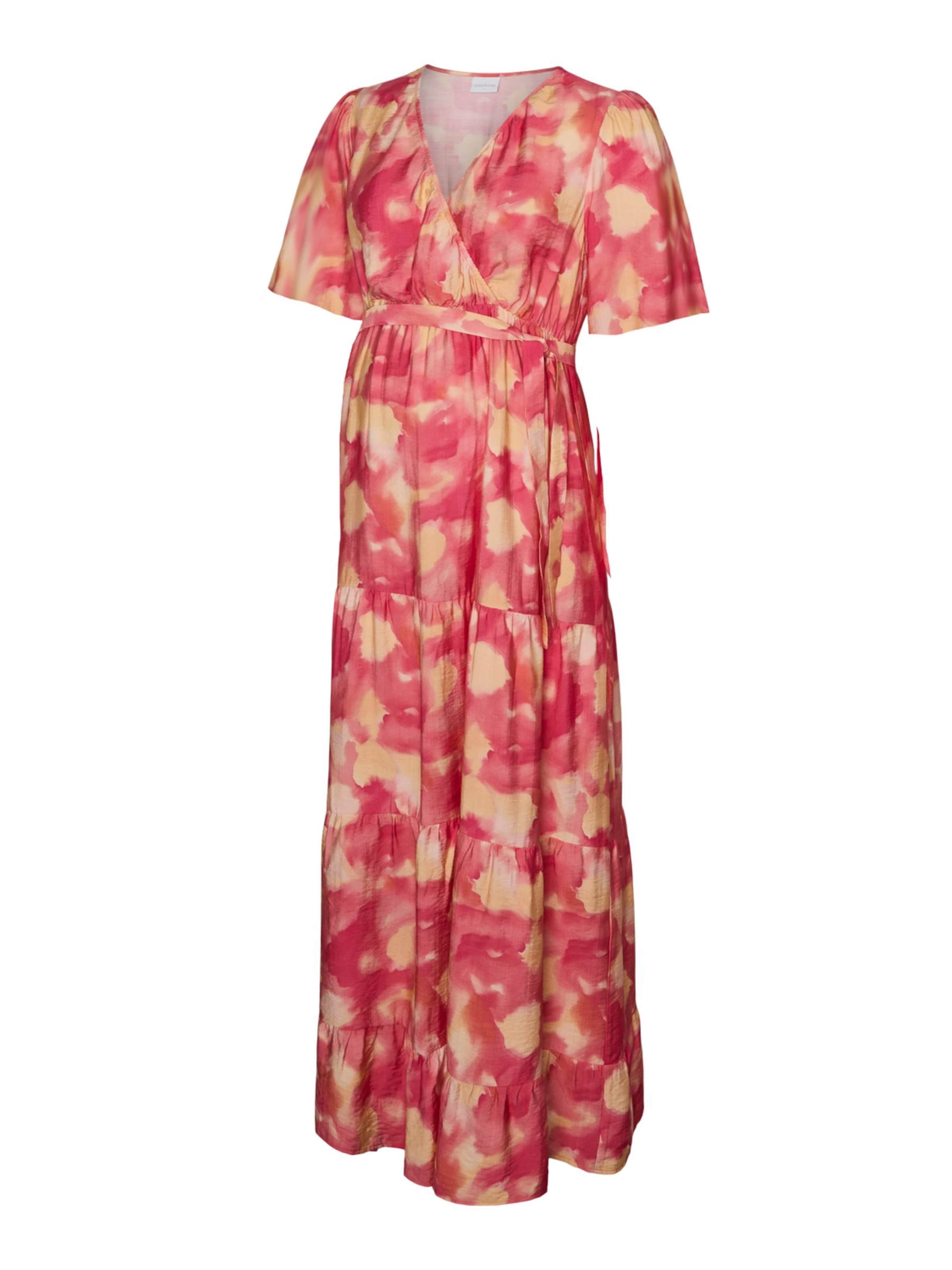 Robe 'MLSandra' MAMALICIOUS en rouge : devant