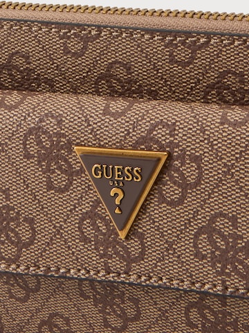 GUESS Skuldertaske 'MILANO' i beige