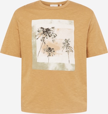 s.Oliver T-Shirt in Beige: predná strana