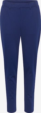 Kaffe - Pantalón plisado 'KA Jenny' en azul: frente