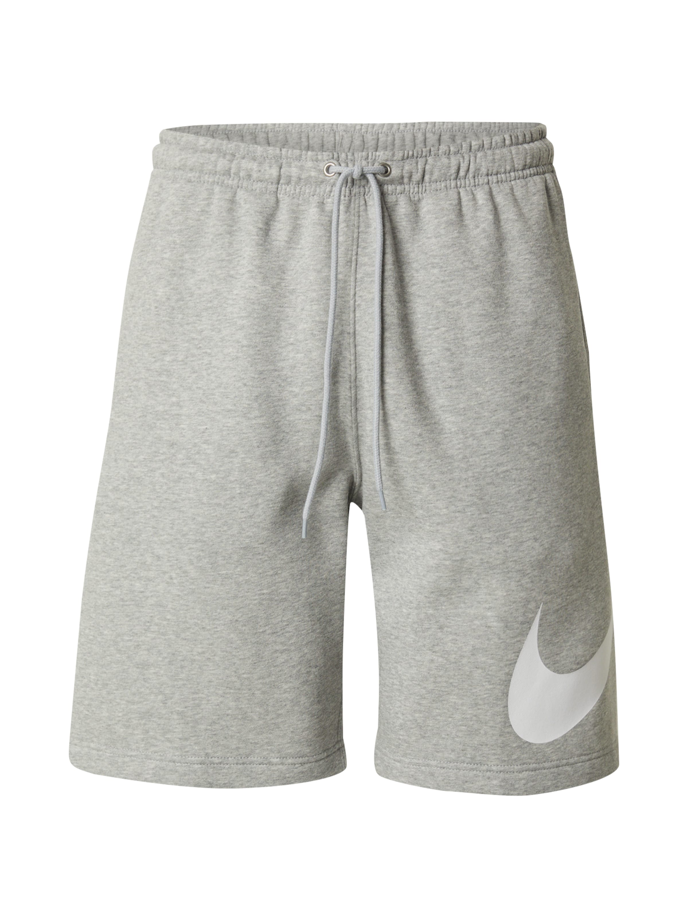 Pantaloni 'CLUB' Nike Sportswear pe gri amestecat / alb, Vizualizare produs