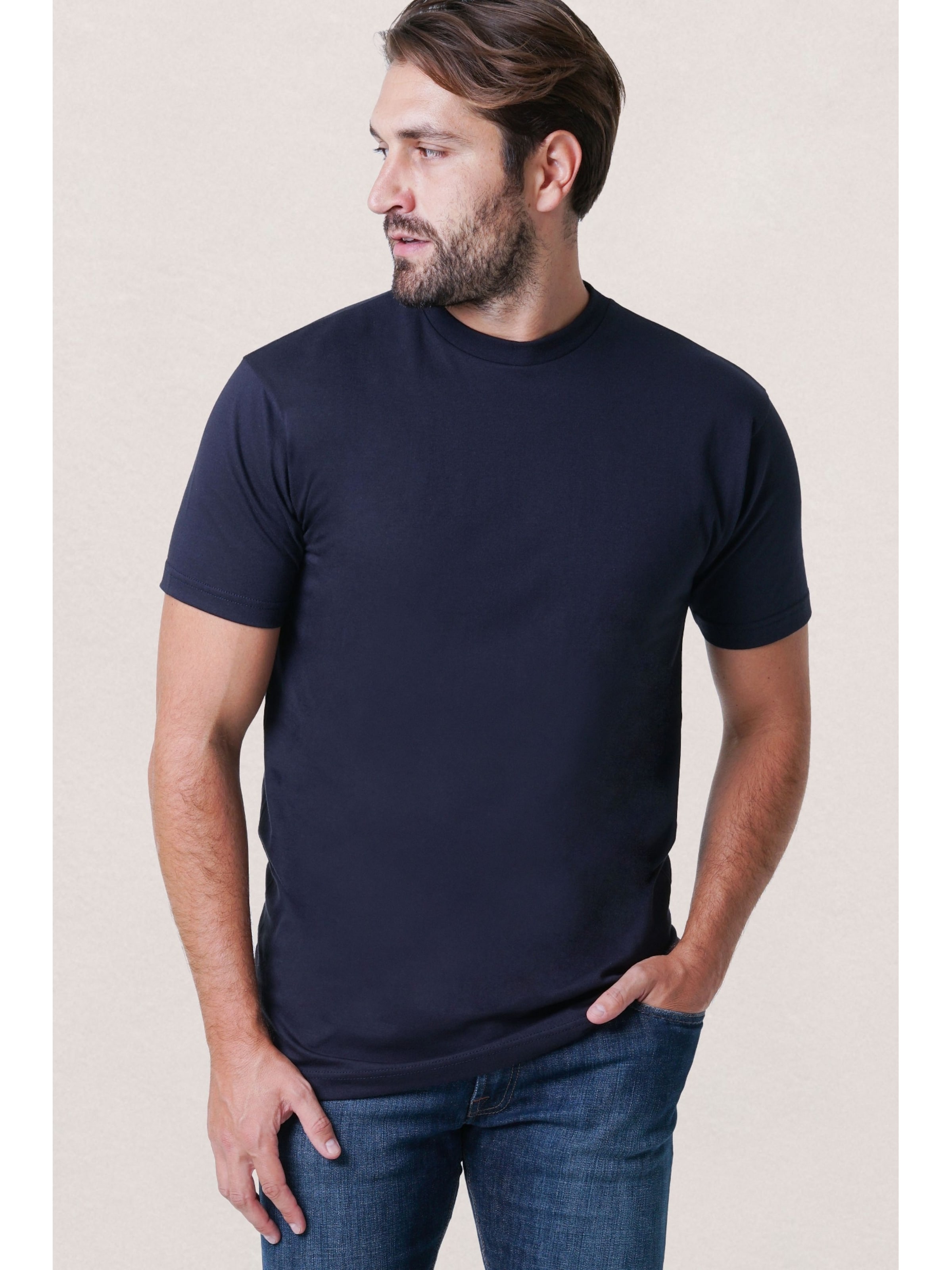 alan red Shirt 'Virginia' in Blue